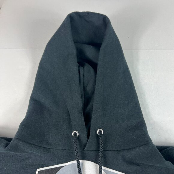 2015 Star Wars The Force Awakens Sweatshirt Adult Large Black Faded Hoodie Movie - Picture 7 of 15